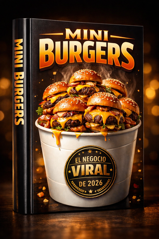 MINI BURGERS - EL NEGOCIO DEL AÑO + 5 BONUS