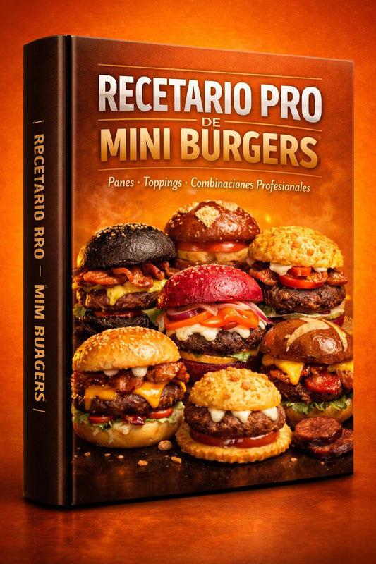 RECETARIO PRO DE MINI BURGERS (L)